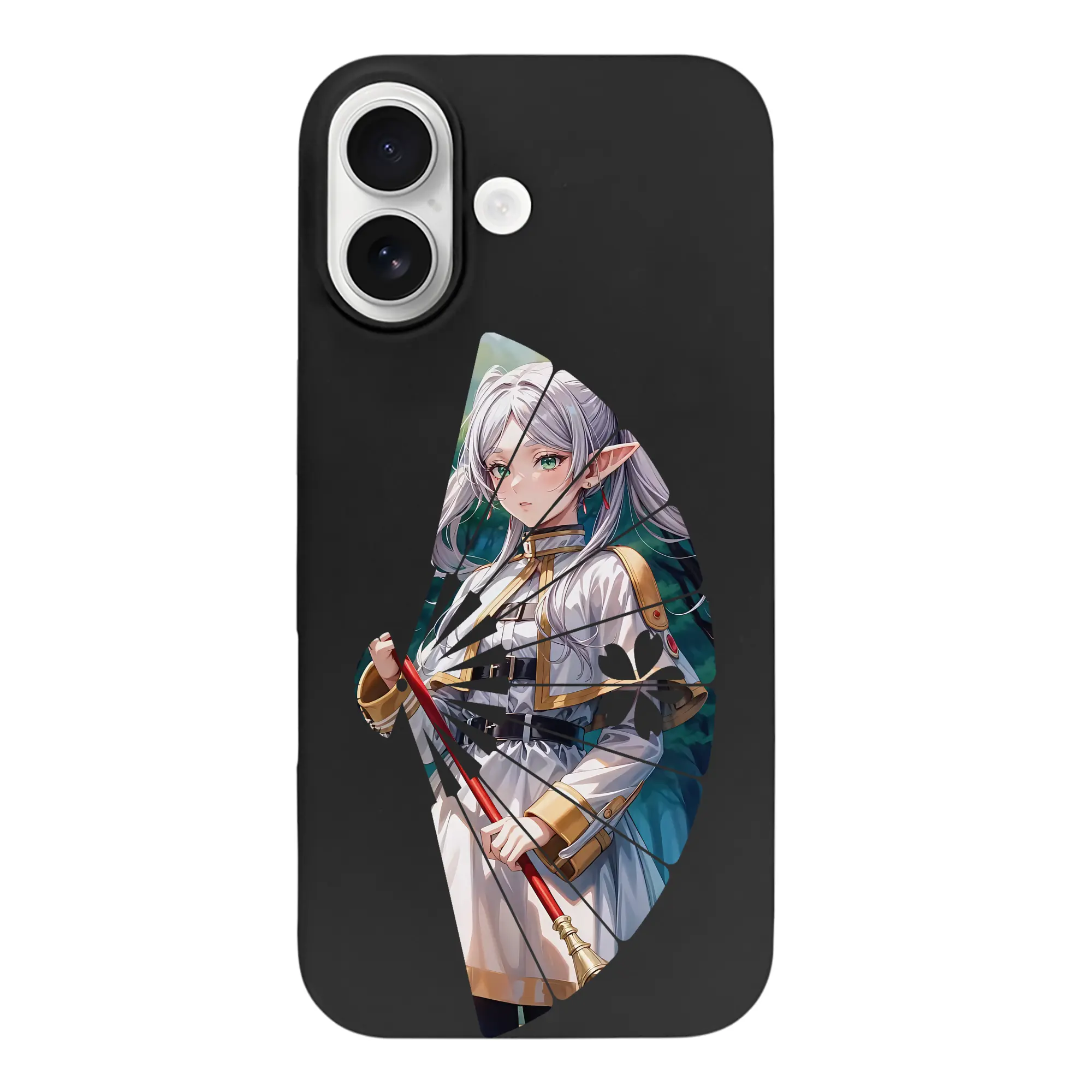 葬送のフリーレン（Frieren） グッズ,フリーレン（Frieren） - iPhone 17 シリーズ シリコンケース 薄型 耐衝撃 指紋防止 ソフトタッチカバー 精密フィット 傷防止 保護ケース iPhone 17/17 Air/17 Pro/17 Pro Max 対応